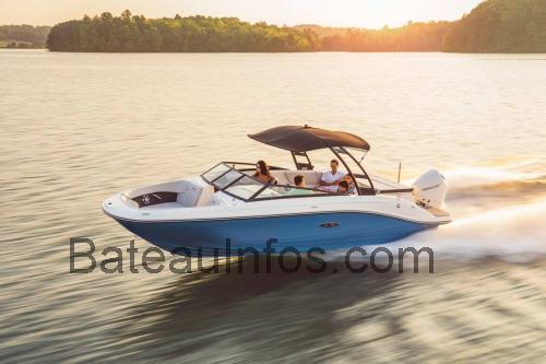 Sea Ray SPX 230 Outboard fiche technique et avis